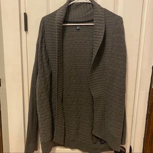 Tommy Hilfiger Cable Knit Grey Cardigan